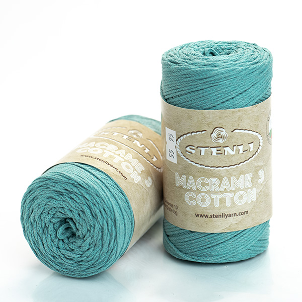 Stenli yarn Macrame Cotton 3 mm