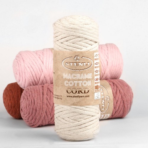 Stenli yarn Macrame Cotton Cord